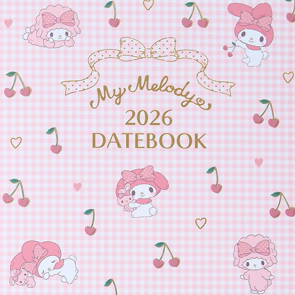Sanrio A5 Date Book 2026 My Melody October Start Planner Schedule Planner Diary 623067