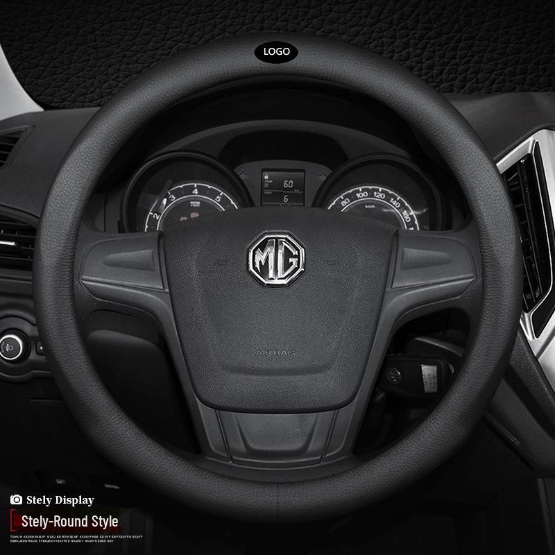 

MG ZS Roewe MG3/MG5/MG6/MG7 Linghang Genuine Leather Steering Wheel Cover for All Seasons 38cm