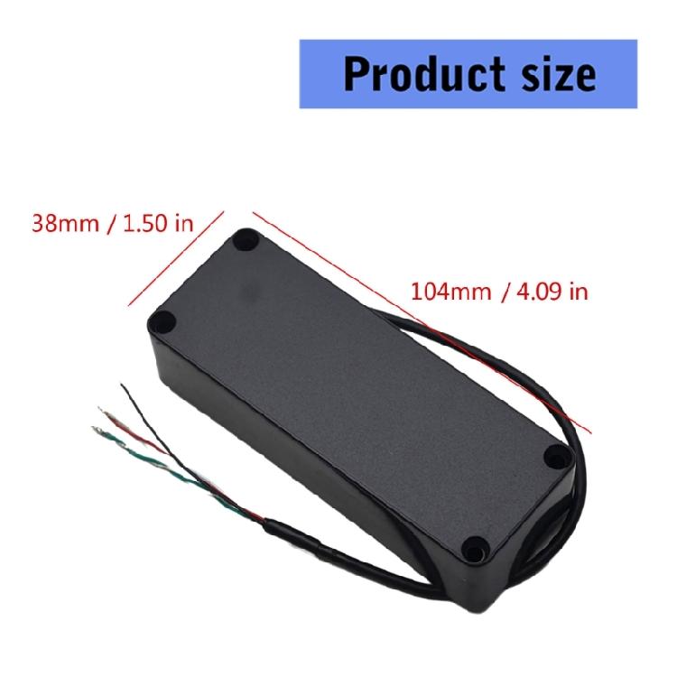 Advanced Contact Sensor for Acoustic Instruments ABS Housing Clear Sound Reproduction for Stage Use Practice Activity