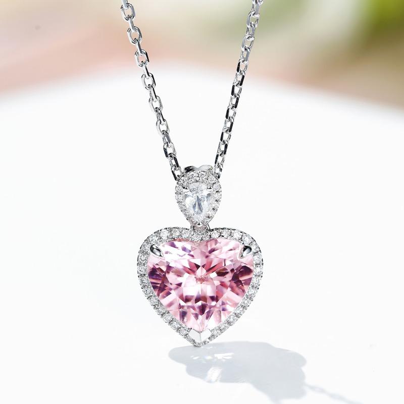 BELLA BOX Neue Koreanische Stil Temperament Vielseitig Rosa Anhänger frauen Mode Schlüsselbein Halskette Für Frauen Charme Hochzeit Engagement