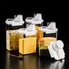 Transparent Measuring Cup Grain Sealed Storage Jar Multipurpose Large Capacity Bottles For Cereal Mung Beans