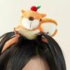 Lovely Plush Squirrel Headband Beautiful Animal Hair Hoop Headwear Accessory