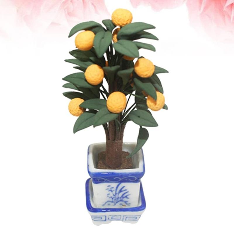 Garden Artifical Leaf Miniature Plant Model Accessories Role Play Leaf Green Plant Doll House Props