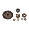 8Pcs Aluminum Alloy Differential Gear Set RC Car Upgrade Parts for WL 1 18 A959 A979 A969