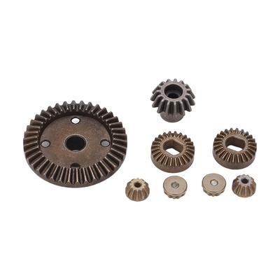 8Pcs Aluminum Alloy Differential Gear Set RC Car Upgrade Parts for WL 1 18 A959 A979 A969