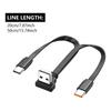 Cablu de Încărcare Multiplă Universal 2 în 1 Porturi Multiple USB la USB C Cablu Încărcător Rapid cu Conectori Tip C pentru Telefoane