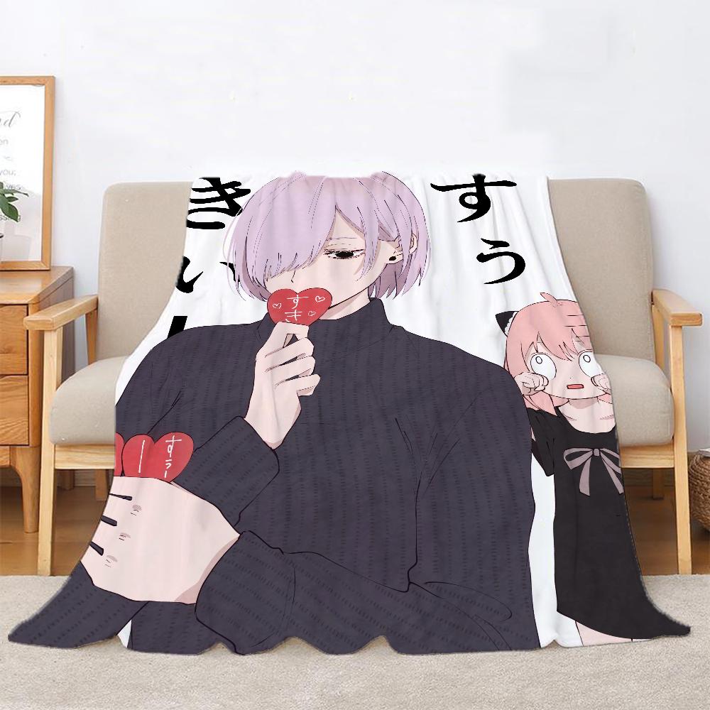 Spy X Family Fluffy Soft Blankets for Decorative Sofa Blanket Home and Decoration Microfiber Bedding Bed Throw Beach Towel Knee