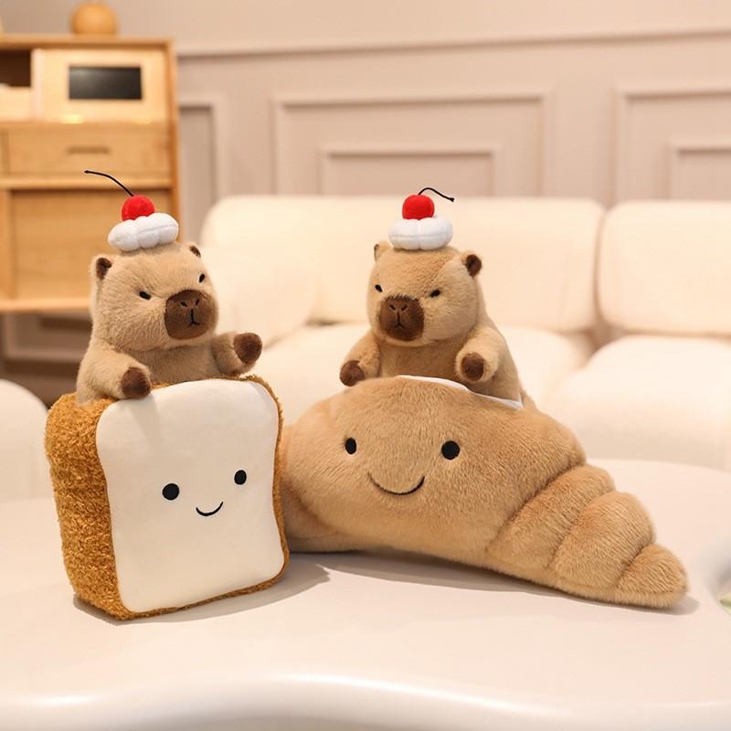 Toy Plush Capybara Super Soft Short Plush Fill Stress Relief Gift For Kids