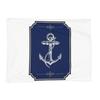 Nautical Skull Sailor Blanket Soft Warm Flannel Throw Blanket Cover for Bed Living room Picnic Travel Home Couch