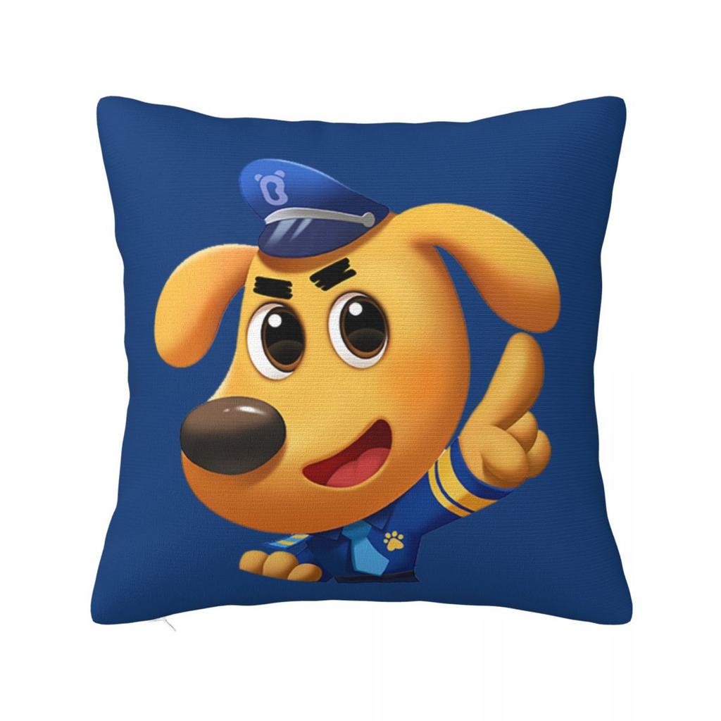 Sheriff Labrador Pillowcase Cushion Comfort Throw Pillow Sofa Decorative Cushions Used for Home Bedroom Living Room