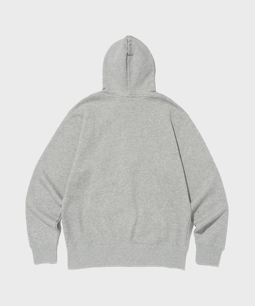 Champion C-Logo Zip-Up Hoodie Normal Grey