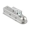 Trailer Coupling Hitch Braked Heavy Duty Pressed Steel Hitch 50mm Coupling