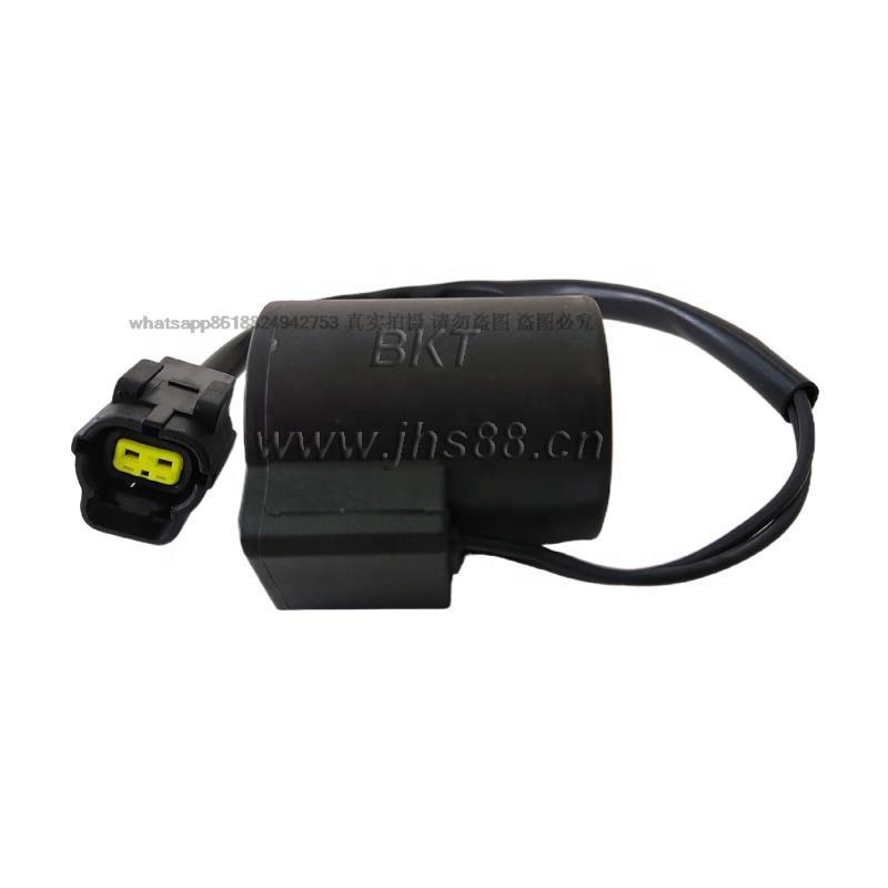 Factory Outlet Excavator Electric Parts large-plug DX60 24V Solenoid Coil