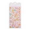 652F Embossed Animal Sticker Adhesive PVC Resin Sticker For Kids Art Craft Water Bottle Notebook Journal Phone Case Laptop