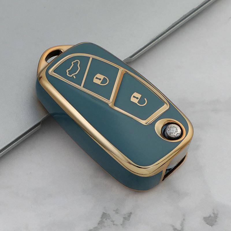 Applicable Fiat Car Key Case Panda European Car Key Case Phnom Penh Key Protective Case Cross-border New Products