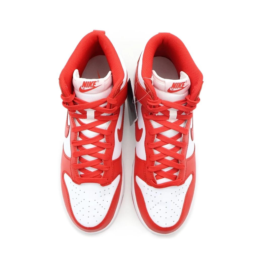 DD1399-106 Nike Dunk High Championship St. John's University Red White (Men's)