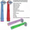 4-Pack Kids Toothbrush Replacement Heads, Soft Bristles, Small Size