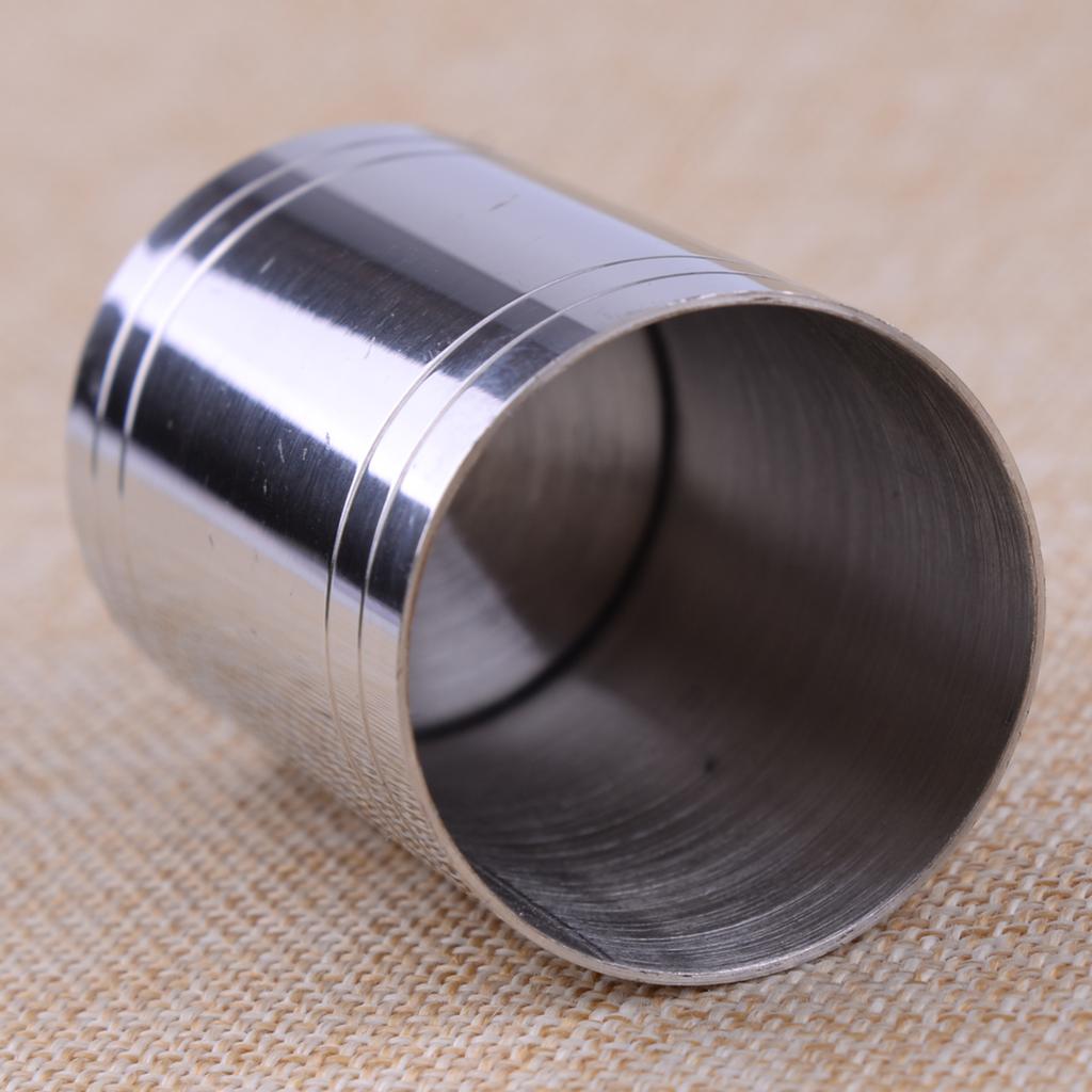 LETAOSK 25ml 50ml Bar Jigger Spirit Shot Wine Measures Cups Bar Cafe Tool Thimble Stainless Measures