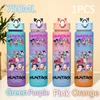 Kpop 750ML Dämonenjäger Wasserflasche K Pop Krieger Rumi Mira Zoey KPOP Trinkflasche Schule Huntrix Kürbis Plastik Wasserbecher