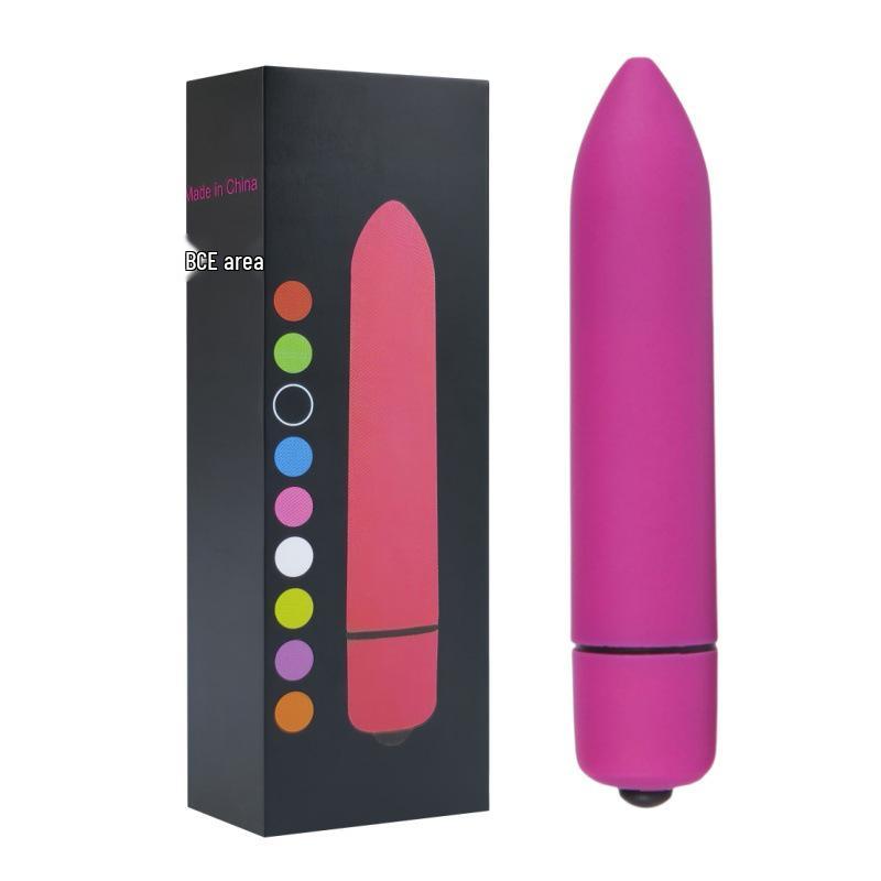 10-Frequency Pointed Bullet Vibrator for Women - Single-Frequency Massager for Mood Enhancement