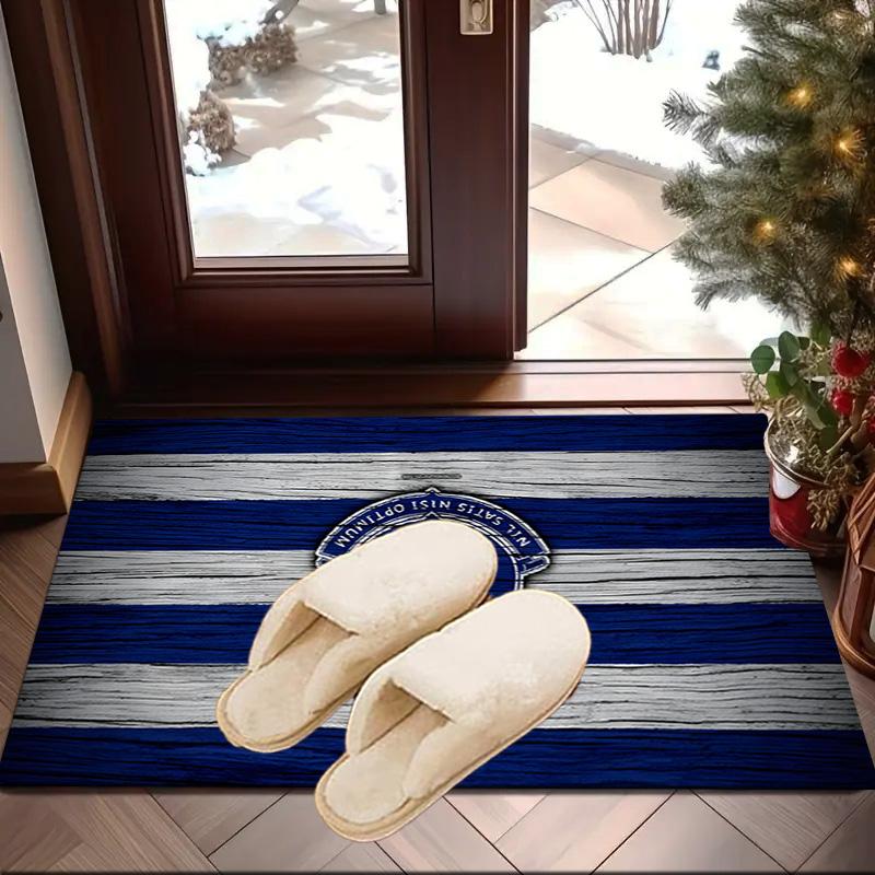 Ever-ton Football Club Crest Printed Area Rug for Office, Chair Rug, Decorative Carpet Floor Mat, Large Size Fan gifts Christmas gifts