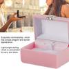 Jewelry Ring Box Case Pendant Gift Storage Display Organizer Accessory (Pink)