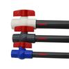1Pc Inner Diameter 20mm PVC Ball Valve Garden Lawn Irrigation Aquarium Drainage System Water Switch Pipe Fitting White/Blue/Grey