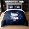 Birmingham City Design Bed Bedding Set 1 Duvet Cover + 2 Pillowcases Soft Breathable Household Bed Linens