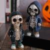 Gift Skeleton Figurines Halloween Decoration Skeleton Ornament Exquisite Skeleton Statue  Home