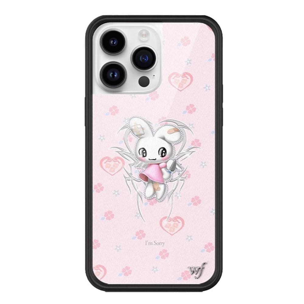 

Wildflower 3D WF Mushroom Rabbit New Phone Case for iPhone 17 pro 12 13 14 15 16 Pro Max Plus INS Cartoon Cover Butterfly Elf for iphone 13 Pro