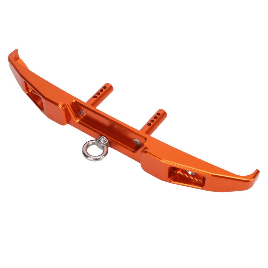 RC Car Metal Rear Bumper with Tow Hook for AXIAL SCX6 4WD 1 6 Remote Control VehiclesOrange