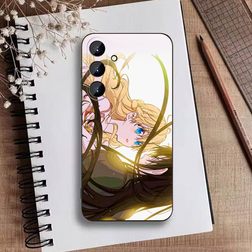 Anime Athanasia Phone Case For Samsung Galaxy A73,A21s,A22,A31,A52,A53,A71,A41Soft Black Shell