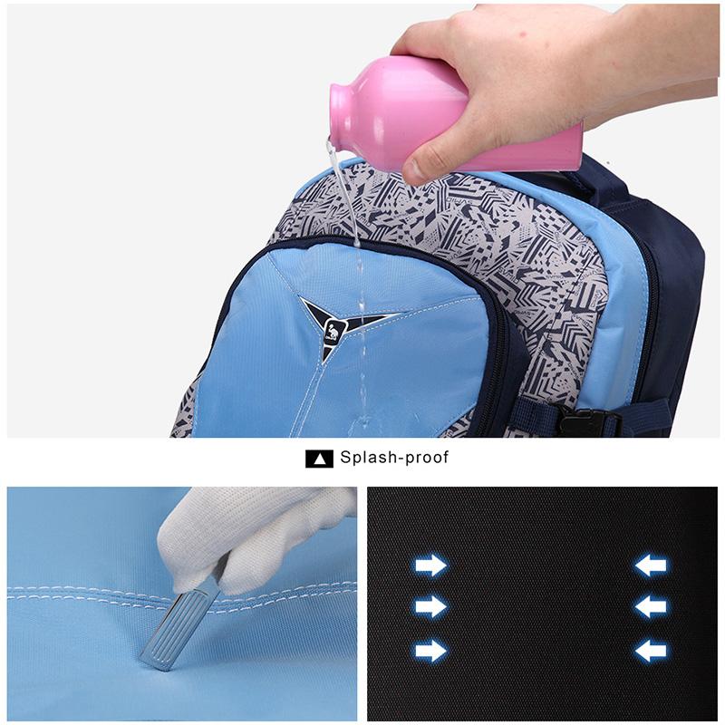 Męski Plecak o Dużej Pojemności 37L na Laptopa, do Pieszych Wędrówek, Podróży, Modny, na Ramię, Mochila, Nylonowy, Damski, Wodoodporny