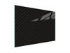 TAGLIERE IN VETRO 30x22 NERO