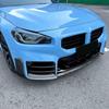 BMW M2 G87 2023+ MP Style Front Splitter & Corner Covers Body Kit Spoiler