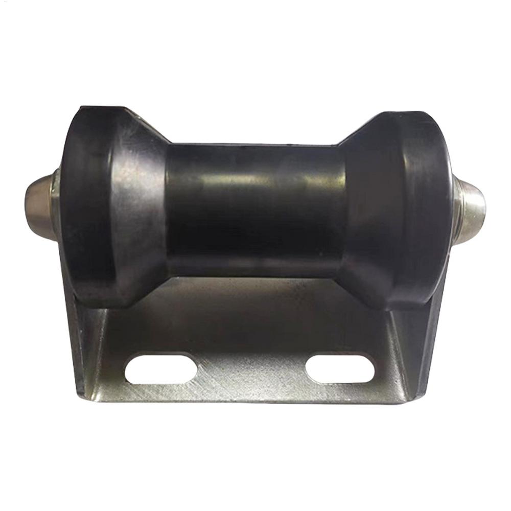 

5 Inch Boat Trailer Spool Stationary Keel Roller With Bracket Assembly For 2 Inch Trailer Tongue Frame for Boating Equipment