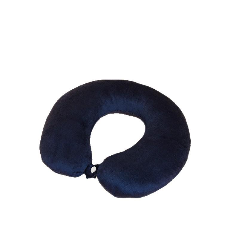Customizable U-shaped Travel Neck Pillow - Cervical Support for Airplanes, Nap Headrest, and Portable Backrest.