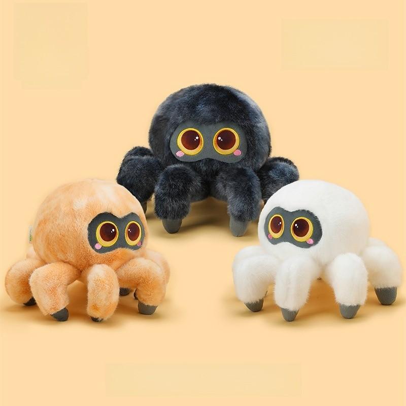Spider Plush Toy Halloween Decor With Pp Cotton For Kids And Adults