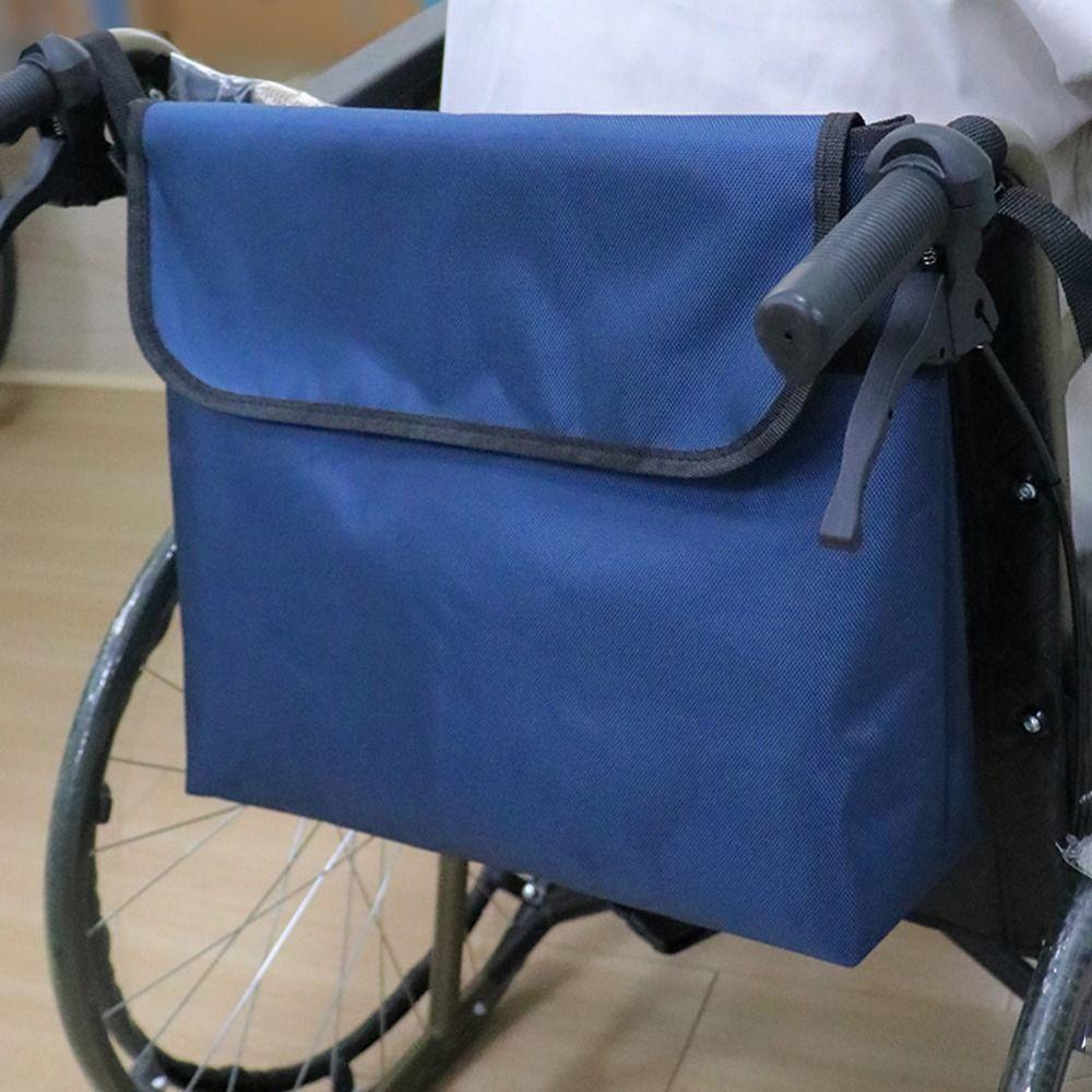 Portable Wheelchair Armrest Storage Bag Multi-pocket Seat Armrest Side Storage Pocket  Home Storage