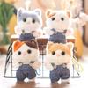 Decoration Cat Plush Pendant Kawaii Bag Hanging Charm Keyring Kitten Keychain  Room Decor