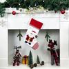 Christmas Socks Gift Bag Christmas Tree Ornaments Snowman Christmas Tree Pendant