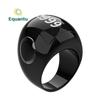 Equantu Smart Counting Alarm Clock Ring - Ceramic, Zinc Alloy, Plastic Counter