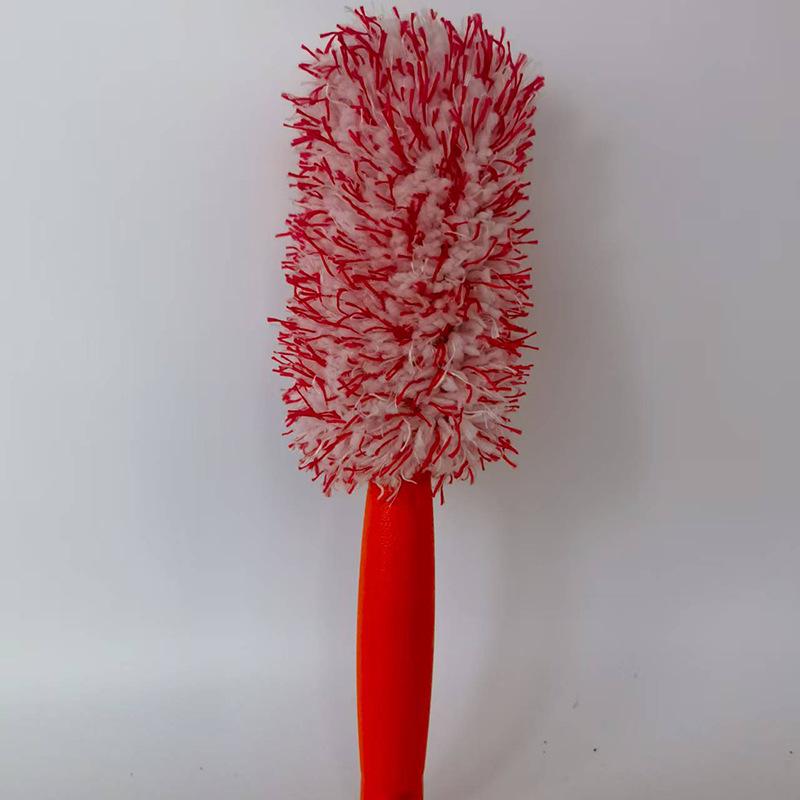 Soft Bristle Microfiber Wheel Brush for Car Wash & Rim Cleaning