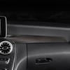 2 Stücke Auto Carbon Fiber Texture Mittelkonsole Armaturenbrett Panel Schutzhülle Abdeckung Trim Für Mercedes Benz 15-21 C W205 16-21 GLC X25
