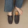 2025 Mesh Hollow-out Breathable Wrapped-Head Slippers Summer New Round Toe Covered Foot Non-Slip Wear-Resistant