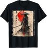 Japan Samurai Warrior Fighter Ukiyo Ink Artwork Samurai T-Shirt