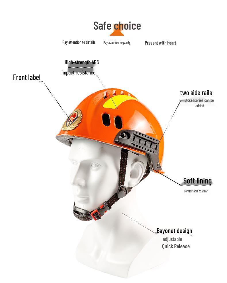 Aquatic Rescue Helmet for Firefighter and Marine Life-Saving Sports