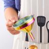 Wide Mouth Stainless Steel Funnels Detachable Strainer Funnel for Filling Small Bottles  Oil