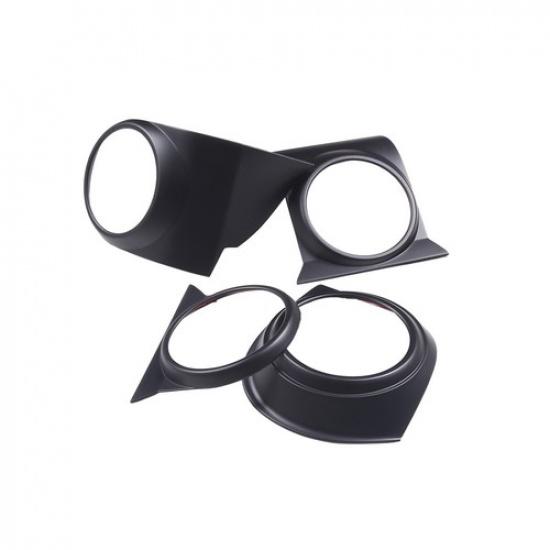 Matte Black Dashboard central Air Vent Outlet Cover Trim For Toyota Tacoma 16-22