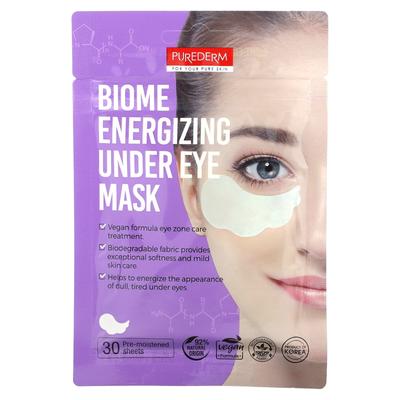 Biome Enerji Verici Göz Altı Güzellik Maskesi, 30 önceden nemlendirilmiş yaprak